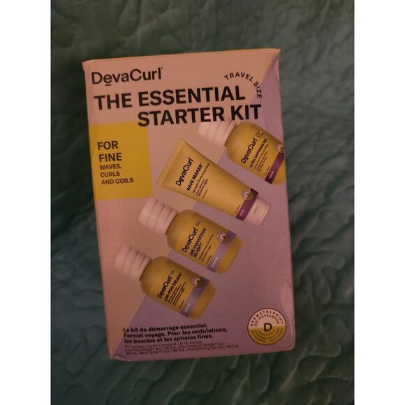 DevaCurl The Essential Starter Kit For Waves, Curls & Fine Hair NWT - Picture 1 of 3